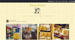 Desktop Screenshot of frituurpulhof.be